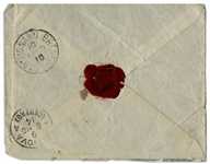 Rudolph Valentino Autograph Letter Twice-Signed With His Real Name Rodolfo, as a 15-Year Old -- ''...I don't do anything except go to the Cafe-Chantant and have fun with the singers...''